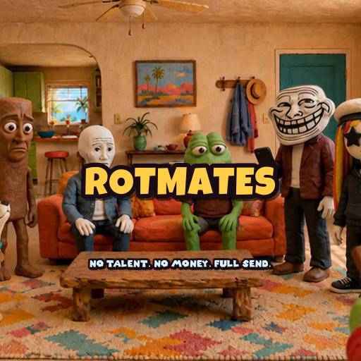 The six ROTMATES in their living room